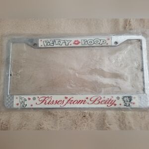 Betty Boop License Plate Frame